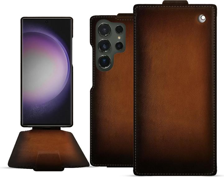 Produktbild Noreve Lederschutzhülle vertikal (Samsung Galaxy S24 Ultra)