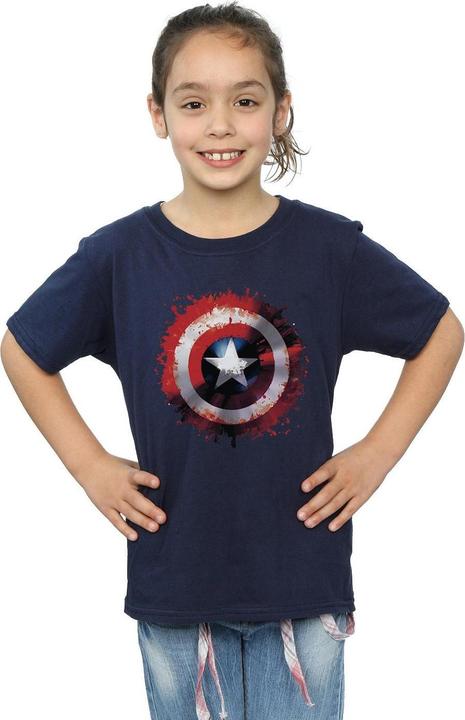 Produktbild Avengers Captain America Art Shield TShirt Mädchen (116)