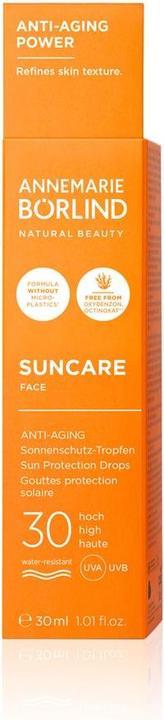 Produktbild Annemarie Börlind Börlind Sonne A Aging Sun Protecting Drops Lichtschutzfaktor 30 30 ml (Sonnencreme, SPF 30, 30 ml)