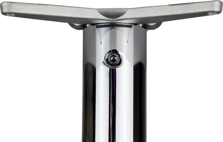 Produktbild BMB Tischbein-Set Chrom poliert 60 mm Höhe 710 mm Innensechskant Befestigung