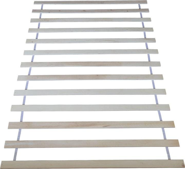 Actual product image Floki24 Slatted frame - 140 x 200 cm - Rolling slatted frame solid pine bed Rolling frame