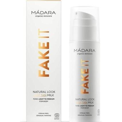 Madara, Autoabbronzante, Latte autoabbronzante FAKE IT per il corpo "Latte autoabbronzante Màdara per il corpo" Da leggero a (150 ml)