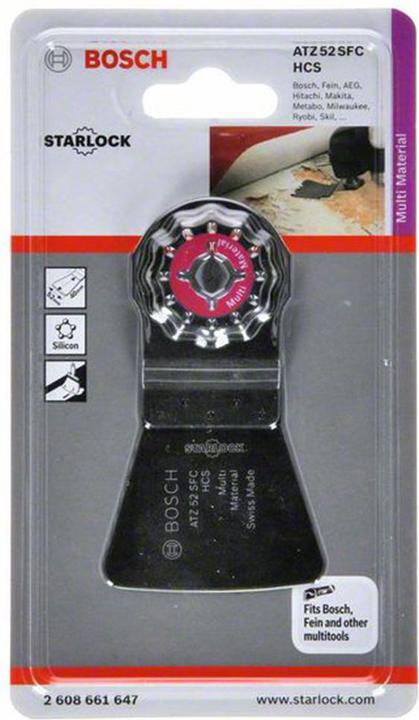 Produktbild Bosch Professional Zubehör HCS Schaber ATZ 52 SFC, flexibel, 52 x 38 mm, 1er-Pack