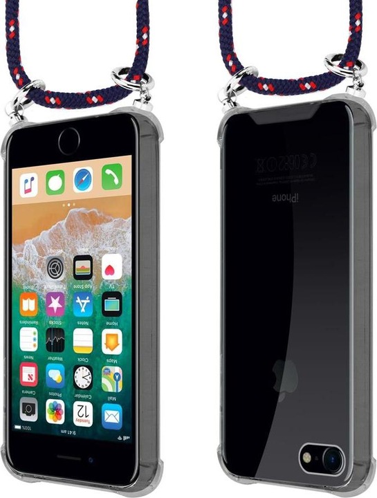 Produktbild Cadorabo TPU Handy Kette SILBER Cover