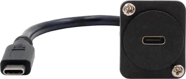 Productafbeelding Exsys D-type adapter USB-C f-m (USB Type-C, 20 cm)