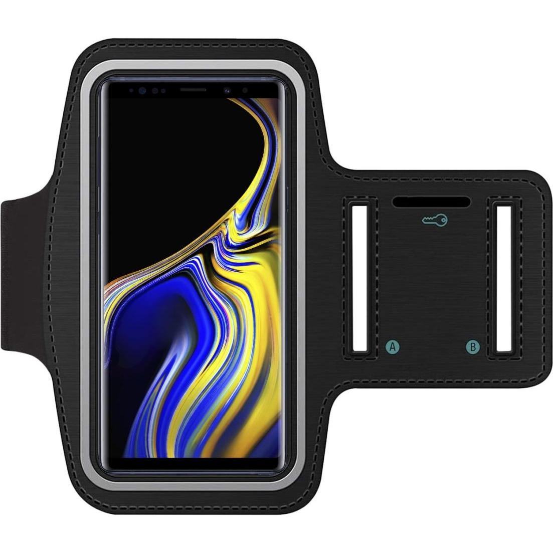 SmartFitness Samsung Galaxy Note9 Handy Sport Armband, Smartphone Sportarmband, Schwarz
