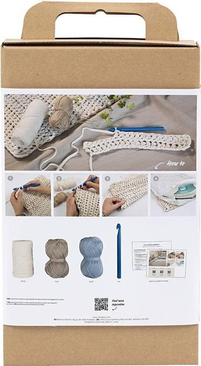 Actual product image Creativ Company Craft Kit - Crochet - Placemat (977645)
