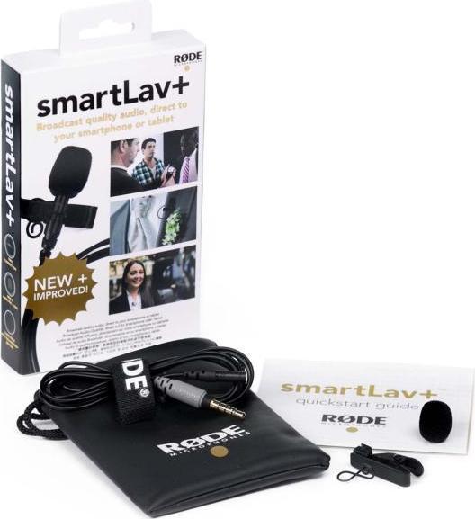 Produktbild RØDE smartLav Black Mobile phone/smartphone microphone