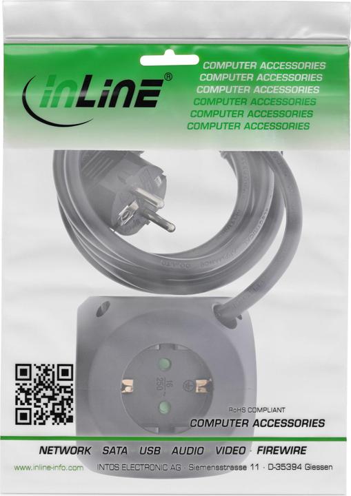 Productafbeelding InLine Oplaadkubus (1 x, USB-A, USB-C, 2 m)