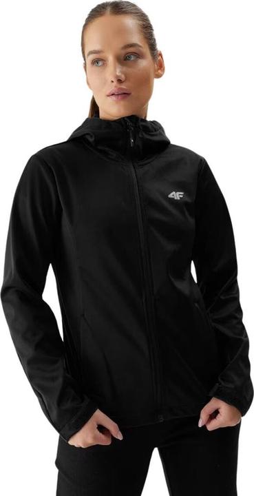 Produktbild 4F Kurtka damska softshell F215 głęboka czerń 4FWSS24TSOFF215 20S L (20)