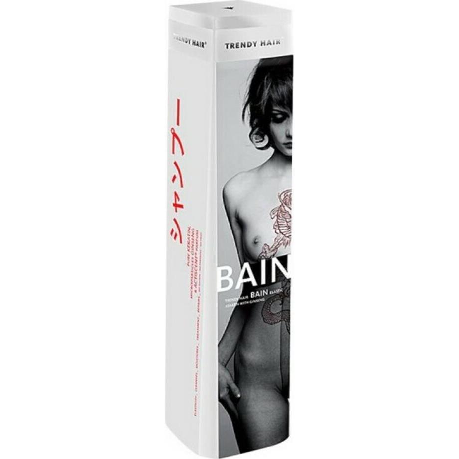 Thumbnail - Trendy Hair, Shampoo, BAIN ELASTIC KERATIN with ginseng 1000 ml (1000 ml)
