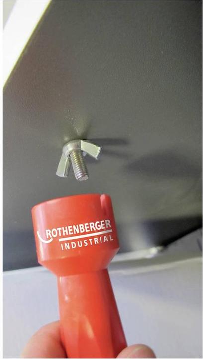 Image du produit Rothenberger Clé de montage de siège de WC industriel 036040E