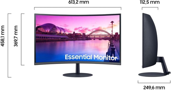 Actual product image Samsung S27C (1920 x 1080 pixels, 27")