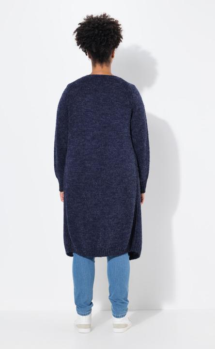 Actual product image Janet & Joyce Long-Strickjacke, offene Form, Grobstrick (46, 48)