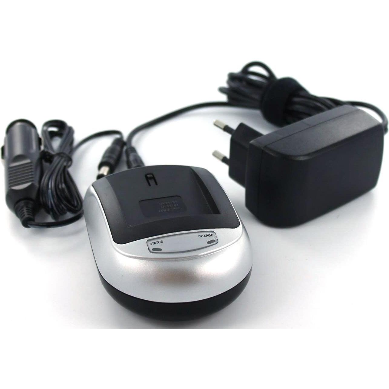 AGI Ladegerät kompatibel mit Canon LEGRIA HV40 (Ladegerät), Kamera Stromversorgung, Silber