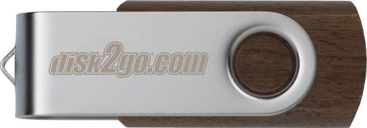 Image du produit Disk2go Bois (64 Go, USB-A)