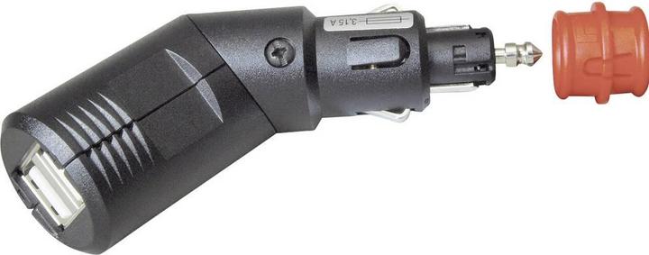 Produktbild ProCar Winkelbarer 2fach USB Ladestecker