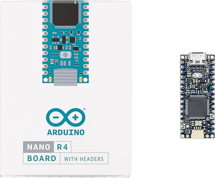 Actual product image Arduino Nano R4 (with headers)