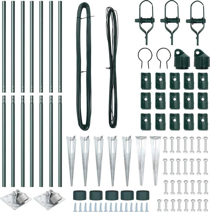 Actual product image vidaXL Zaunpfosten
