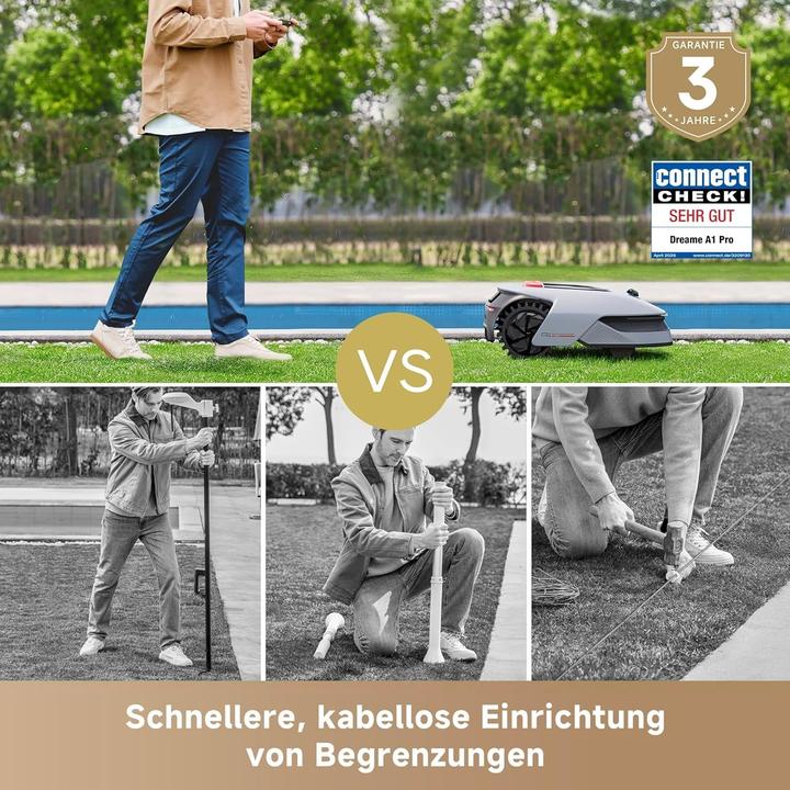 Produktbild Dreame A1 Pro (2000 m², Ohne Begrenzungskabel)