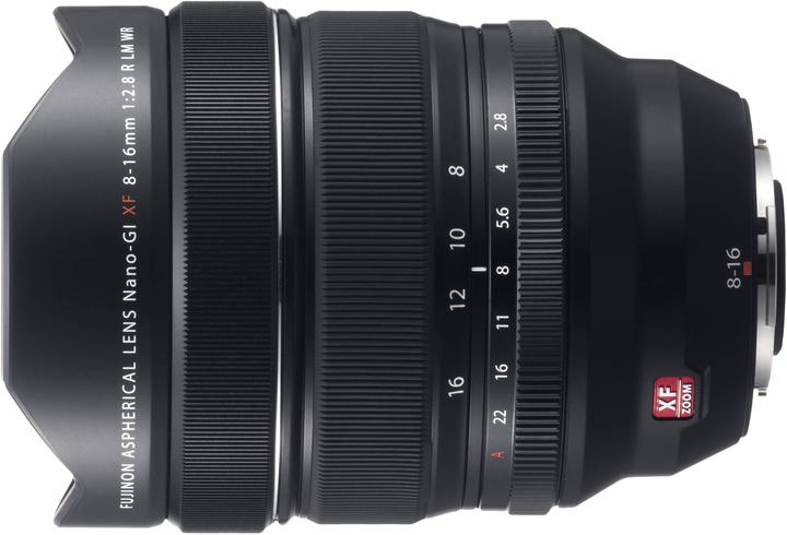 Produktbild Fujifilm Fujinon XF 8-16mm f/2.8 R LM WR (Fujinon XF, APS-C / DX)