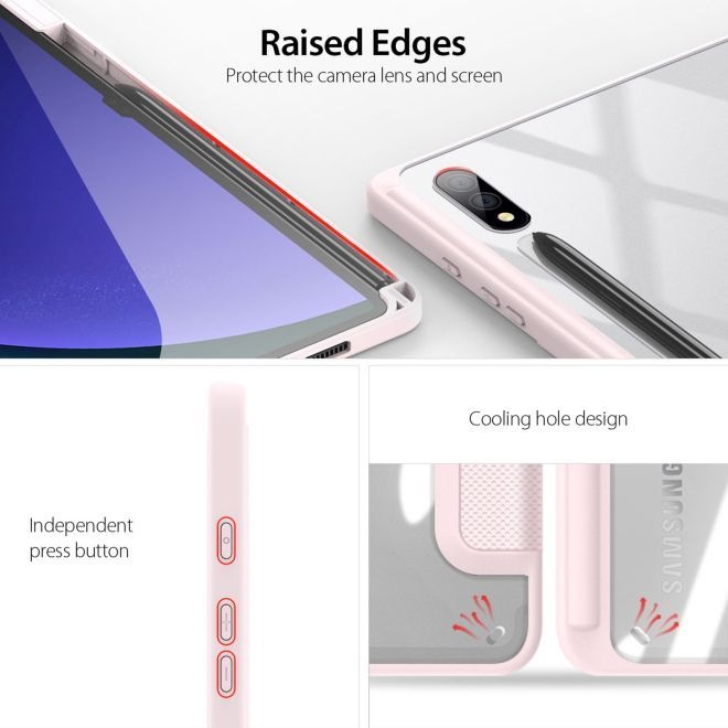 Actual product image Dux Ducis Toby Series Bookcover (Galaxy Tab S9 Plus)