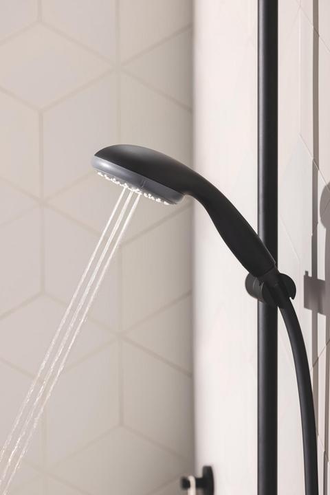 Immagine prodotto Grohe Set di piatti doccia Vitalio Start 100 QuickFIx, piatto doccia da 600 mm, a risparmio energetico (2 Tipi di raggi)