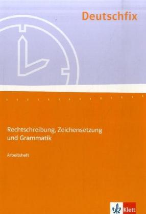 Produktbild Deutschfix. Arbeitsheft (Deutsch, 2007)