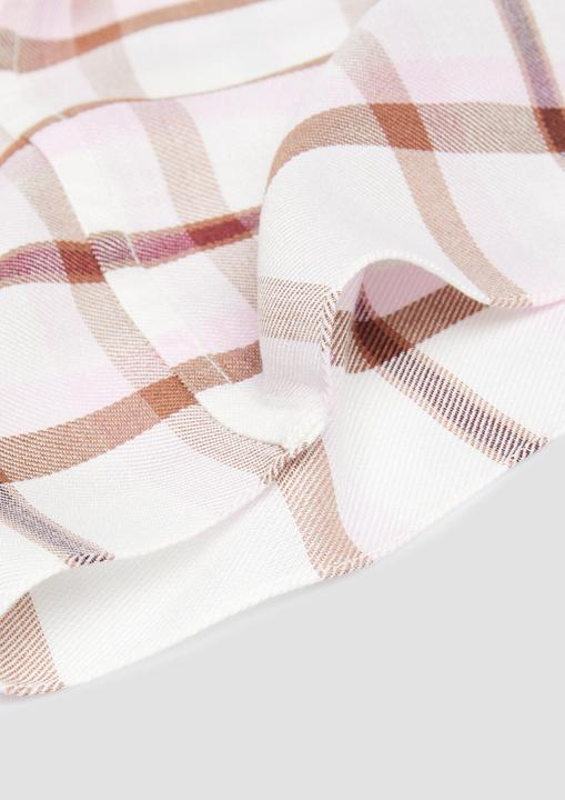 Immagine prodotto s.Oliver Snood Karierter Loop-Schal aus Viskose-Modal-Mix