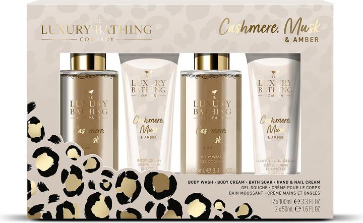 Immagine prodotto Grace Cole Cashmere, Musk & Amber Körperpflege-Geschenkset 4-tlg (Set per la cura del corpo)