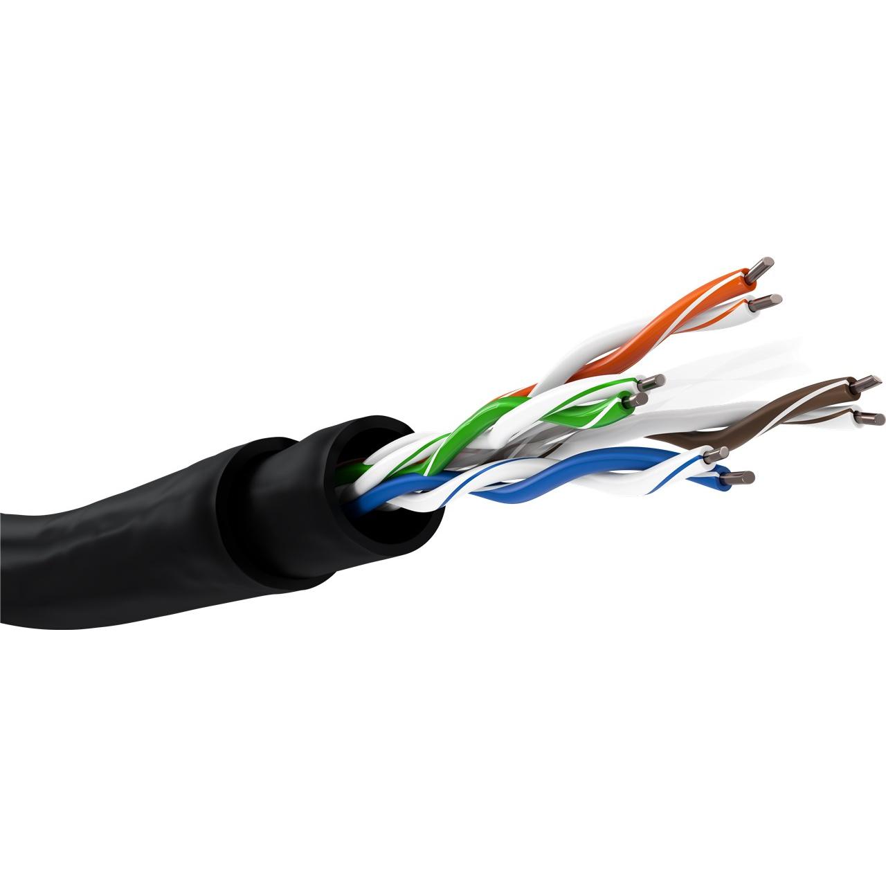 Goobay Netzwerkkabel-Set (U/UTP, CAT6, 100 m), Netzwerkkabel