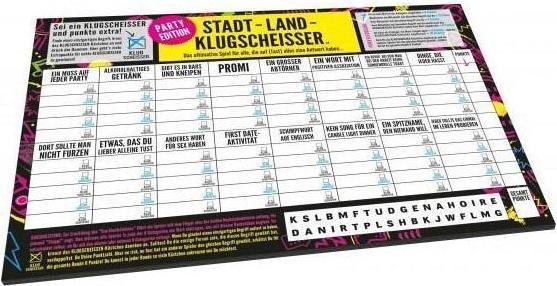 Actual product image Stadt-Land-Klugscheisser - Party Edition (German)