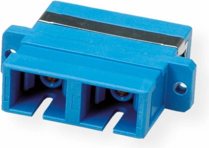 Actual product image Roline Fiber Optic Adapter SC Duplex, Single-Mode Z (Network coupling)