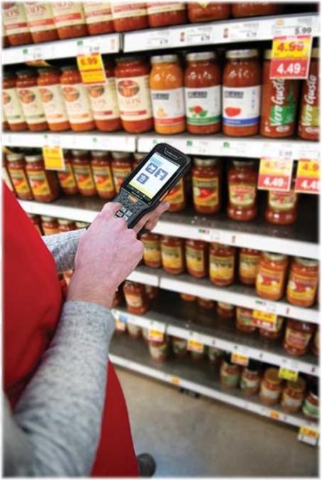 Actual product image Datalogic Skorpio X5 Handheld Mobile Computer 10.9 cm (4.3" ) 800 x 480 pixel touch screen 600 g Black (2D barcodes)