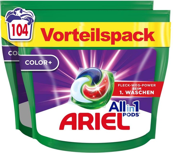 Immagine prodotto Ariel Tutto in uno (104 Cicli di lavaggio, Baccelli)