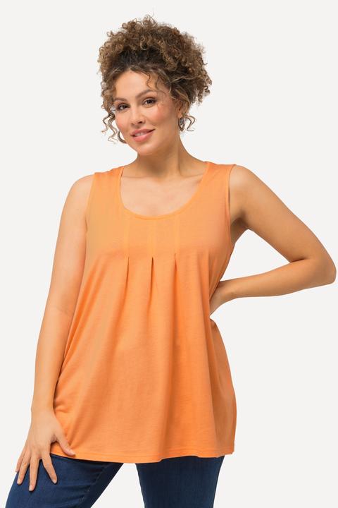 Actual product image Ulla Popken Essential Pleat Front Knit Tank (46, 48)