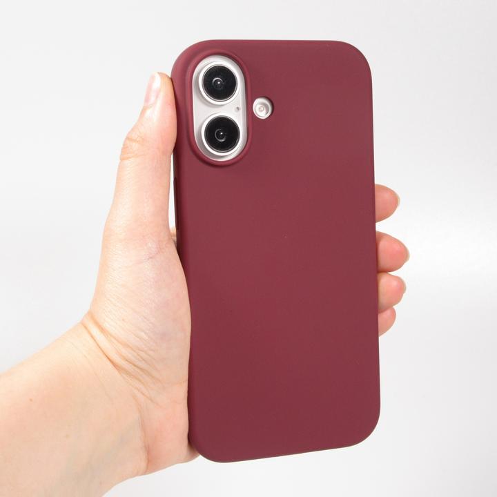 Image du produit PhoneLook Coque Soft Touch Bordeaux (Apple iPhone 16)