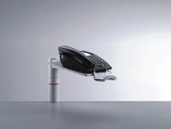 Produktbild Novus PhoneMaster - Befestigungskit (Bodenplatte, universal clamp) für Telefon