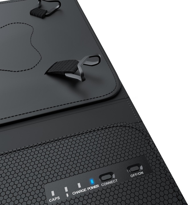 Immagine prodotto Aplic Tastiera Bluetooth per tablet, tastiera con custodia in plastica per tablet da 9-12", attacco (DE, 9" - 12" compresse)