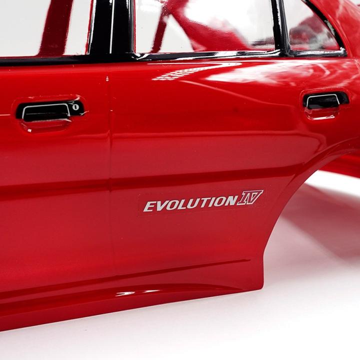 Actual product image Yeah Racing Karosserie Lancer Evo IV 1:10 Rot