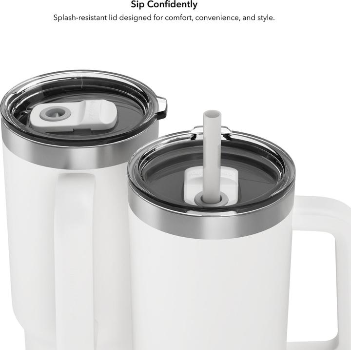 Actual product image HidrateSpark PRO 2 - 30oz Tumbler - White (0.89 l)