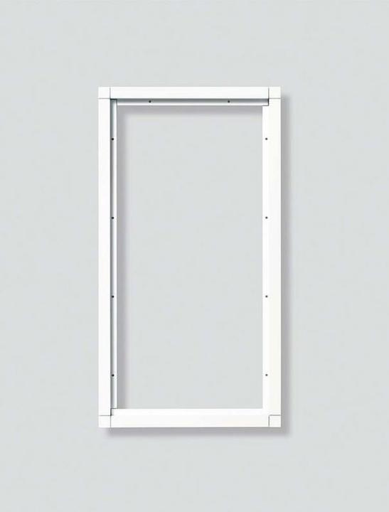 Produktbild Siedle SIE KR611-4/2-0W UP-Kombirahmen f Modul ws alu 231x431x38mm