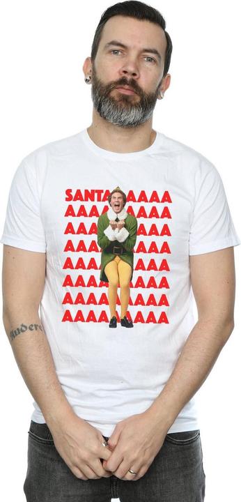 Produktbild Elf Buddy Santa Scream TShirt (M)
