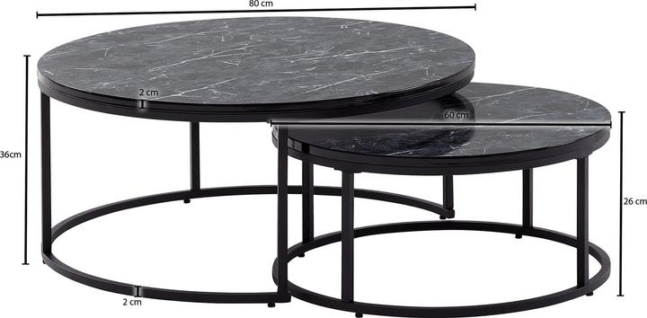 FineBuy Pia (80 x 80 x 36 cm)