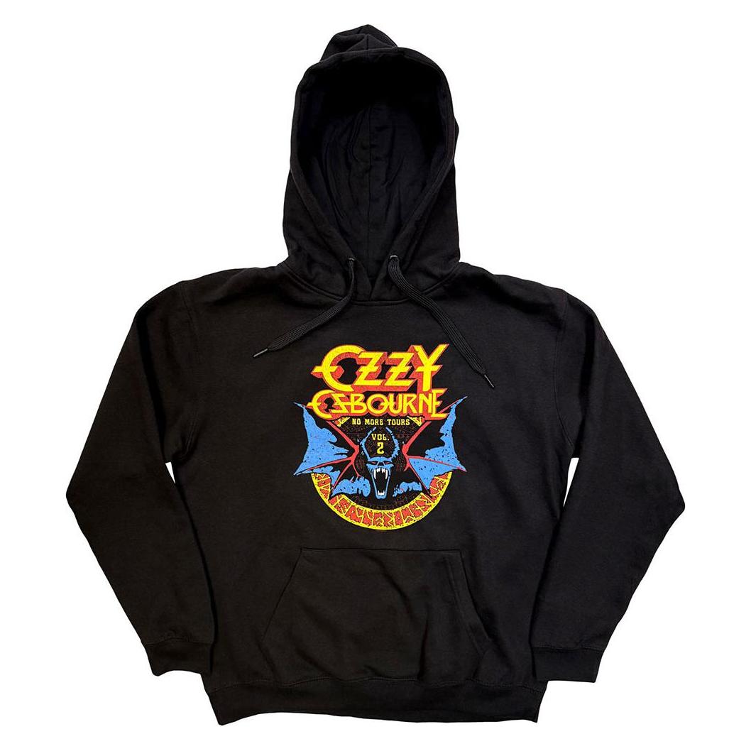Ozzy Osbourne, Herren, Pullover, Bat Circle (Hoodie), Schwarz, (M)