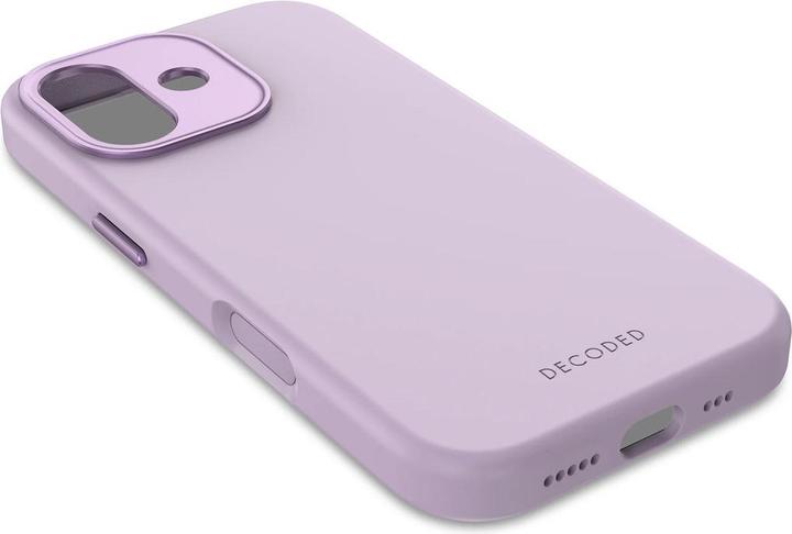 Actual product image Decoded Silicone Backcover Apple iPhone 17 Lavender (Apple iPhone 17)