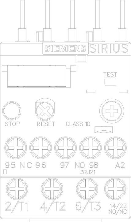 Nährwerte und Zutaten Siemens Überlastrelais 2,2-3,2A