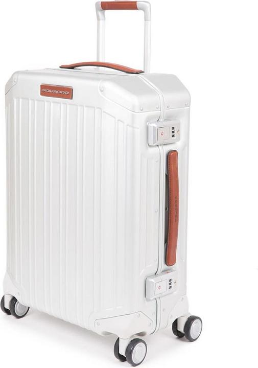 Immagine prodotto Piquadro Bagaglio a mano ultra sottile grigio/pelle (37 l)