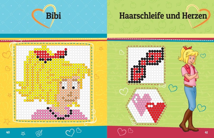 Image du produit Bibi & Tina Le grand livre des perles à repasser. Avec plus de 70 modèles à l'effigie de chevaux