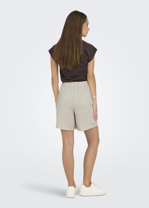Image du produit Only Onlsiesta Mw Pull-Up Lin Bl Shorts Noos (S)